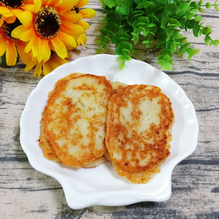 鲜玉米糯米饼