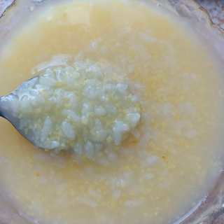 小碴白米粥