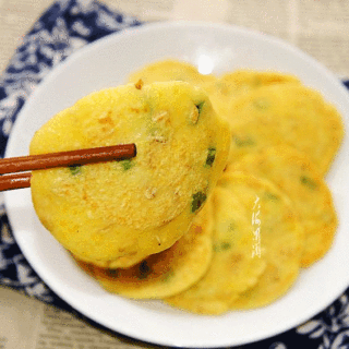 嫩玉米燕麦饼