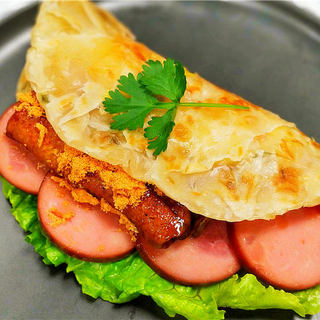 快手版鳗鱼手抓饼