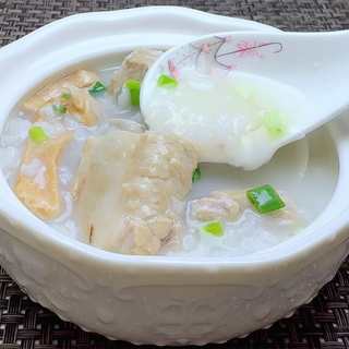 排骨白贝粥