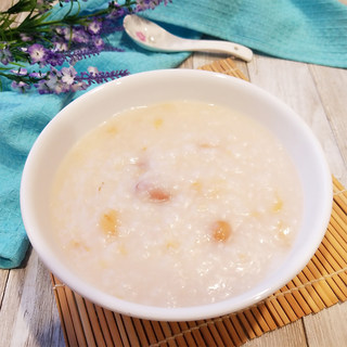 柴鱼花生粥