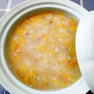 娃娃菜海米粥
