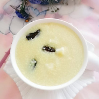 小米山药红枣粥