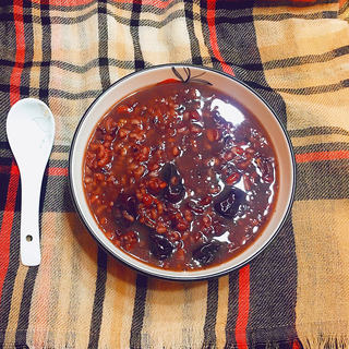 紫米红豆粥