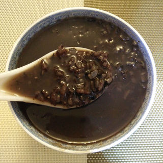 黑米粥