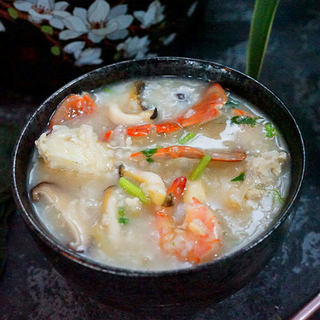 螃蟹鲍鱼粥