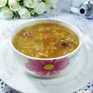 桂圆燕麦大米粥