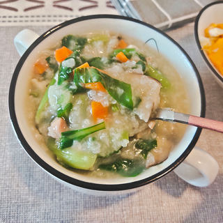 香菇鸡肉粥