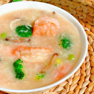 干贝鲜虾海鲜粥