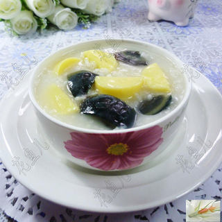 皮蛋日本豆腐大米粥