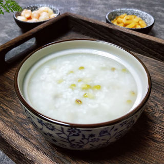 清凉绿豆粥