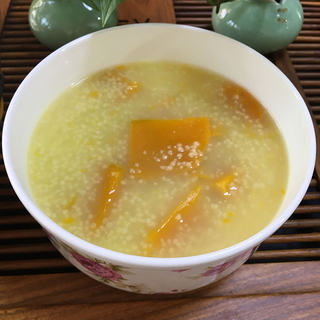 南瓜小米粥
