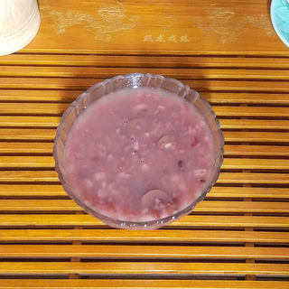 杂粮粥系列之黑米红豆粥