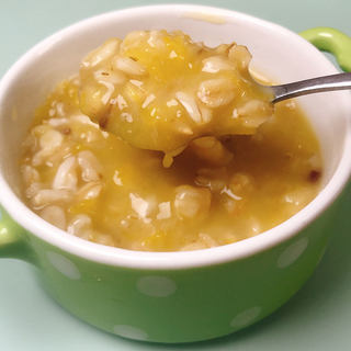 8-12月宝宝辅食南瓜燕麦粥