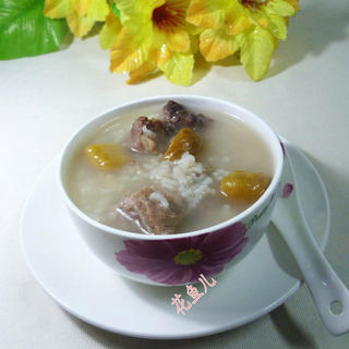 板栗排骨大米粥