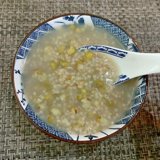 小米绿豆粥