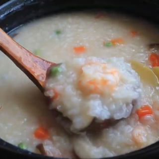 鲜虾粥