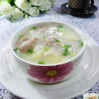 土豆排骨大米粥