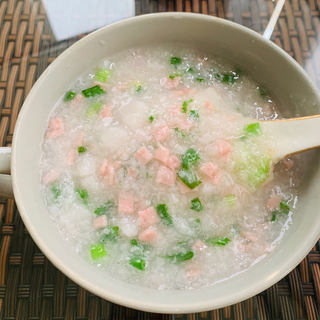 糯米火腿山药粥