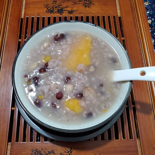 花生红豆番薯粥