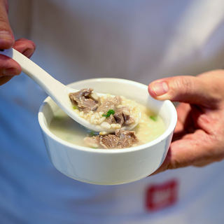 燕麦羊肉粥