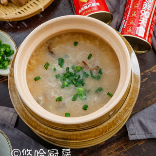 香菇鸡肉粥