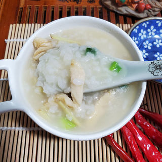 鸡丝粥