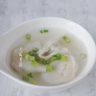 香菜猪肉馅馄饨