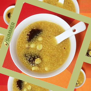 红枣莲子小米粥