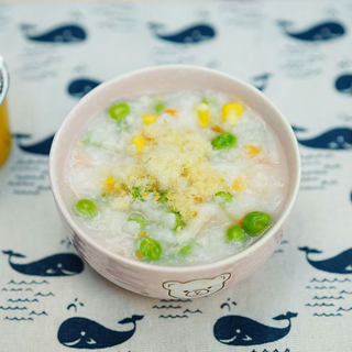 鳕鱼杂蔬粥