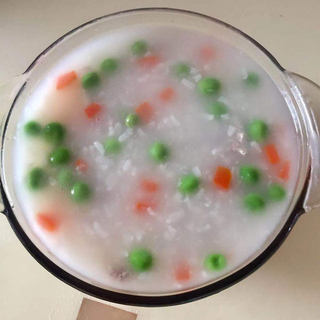 豌豆瘦肉粥