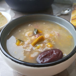 南瓜小米粥