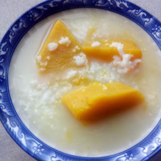南瓜大米粥