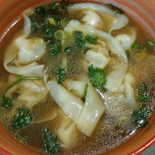猪肉大葱馅馄饨