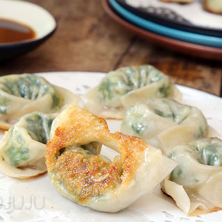 香煎荠菜馄饨