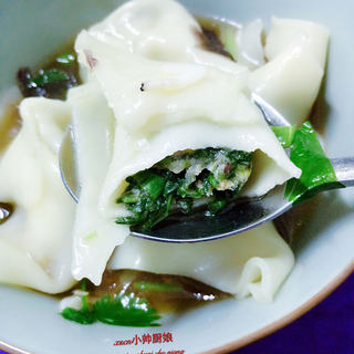 荠菜肉馄饨
