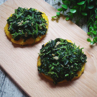 人青菜糊饼
