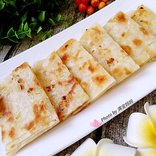 馄饨皮版葱油饼
