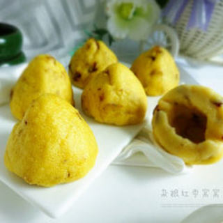 杂粮红枣窝窝头