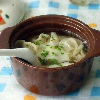 野葱鲜肉小馄饨