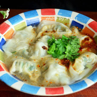 枸杞苗羊肉馄饨