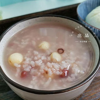 红豆莲子粥