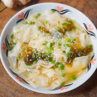 紫菜馄饨皮汤