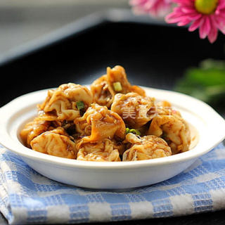 麻酱拌馄饨