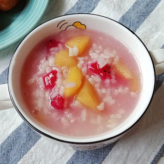 宝宝辅食水果粥