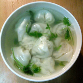 雪菜豆腐馄饨