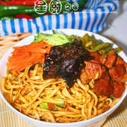 【面食之都的美食~正宗山西面食】豆角焖面