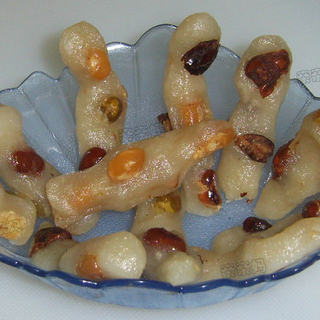 蜜豆爪印糕