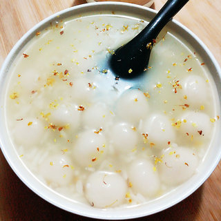 桂花酒酿圆子